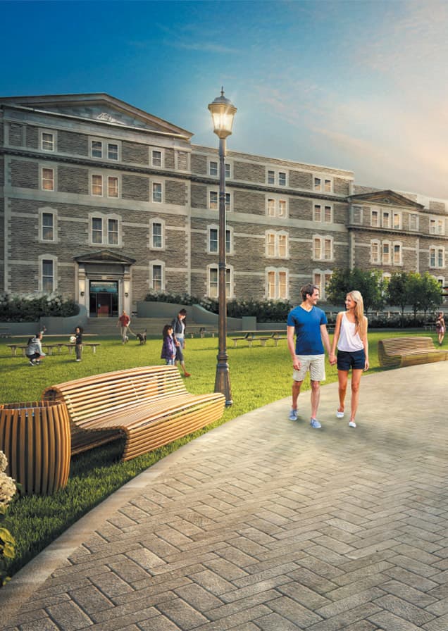 Greystone Village - Forecourt 
