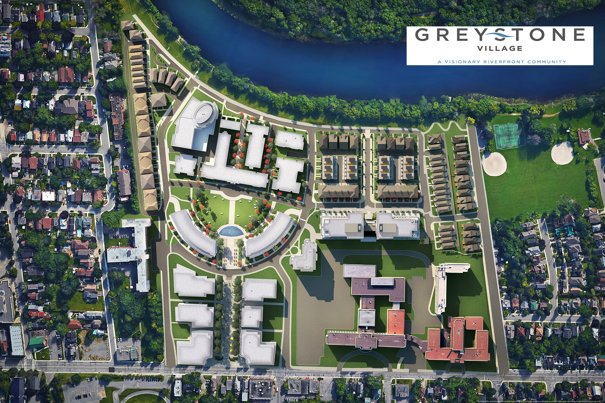 Greystone Village - 3D Property Development 